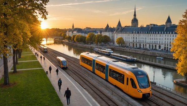 Avion, train, route, etc. Comment atteindre, ou quitter, Nantes ?